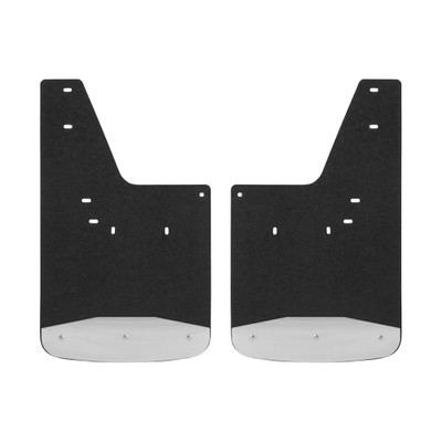 LUVERNE Front 12" x 20" Rubber Mud Guards, Select Dodge, Ram 1500, 2500, 3500 (2 Flaps) 250930