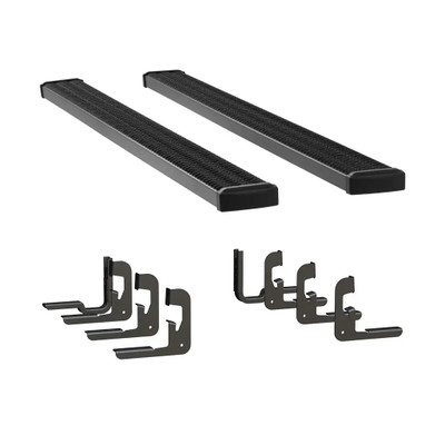 LUVERNE Grip Step 7" x 102" Aluminum W2W Running Boards, Select Silverado, Sierra 1500 415102-401447