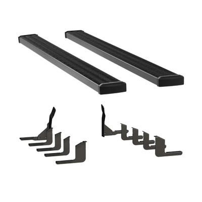 LUVERNE Grip Step 7" x 102" Aluminum Wheel-to-Wheel Running Boards, Select Toyota Tundra 415102-400757