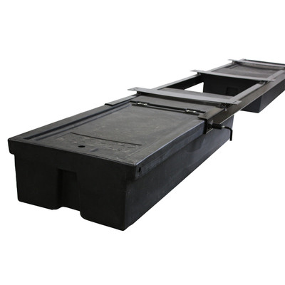 Lippert RV Underchassis Standard Double Bin Storage System - 96" x 21" #175180
