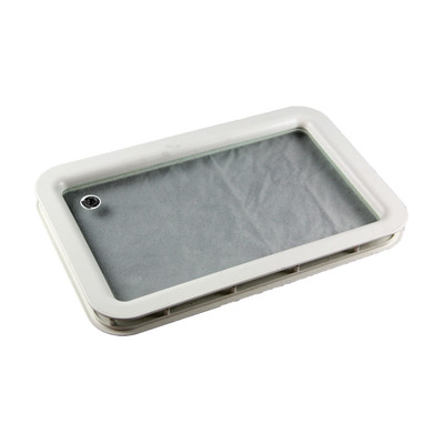 Lippert Inner & Outer Window Frame with Seal & Glass - 12" x 21" White