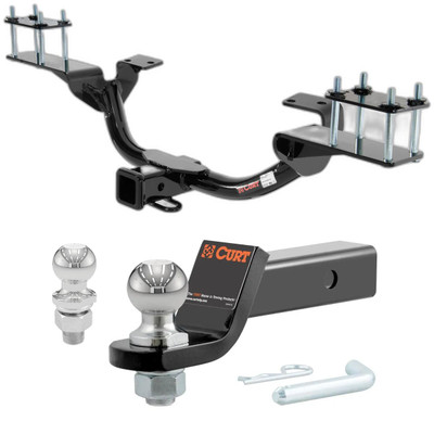 2011 Mercedes-Benz ML350 Bluetec 4Matic CURT Class 3 Hitch, 2" Receiver + 2" Ball + 1-7/8" Ball Kit