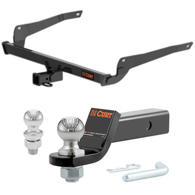 2024-2025 Mazda CX-90 All Class 3 Trailer Hitch, 2" Receiver + 2" Ball + 1-7/8" Ball Kit