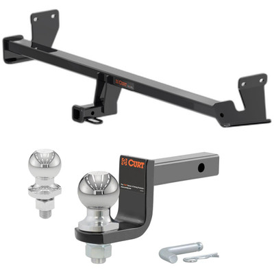 2018-2022 Hyundai Kona Excluding electric or N Class 1 Trailer Hitch, 1-1/4" Receiver + 2" Ball + 1-7/8" Ball Kit