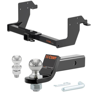 2007-2009 Dodge Sprinter 2500 Standard bumper CURT Class 3 Hitch, 2"