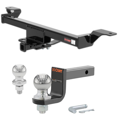 2002-2006 Nissan Altima Sedan Class 1 Trailer Hitch, 1-1/4" Receiver + 2" Ball + 1-7/8" Ball Kit