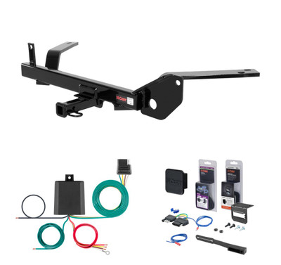 1986 - 2005 Mercury Sable Sedan, excluding dual exhaust Curt 1-1/4" Class 2 Trailer Tow Hitch + 5-Flat Wiring Kit Tow Boat/Utility Trailer with Surge Brakes 12232