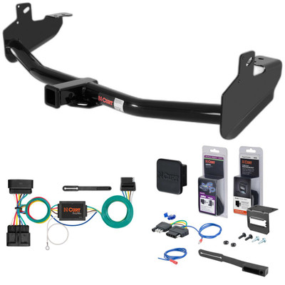 07 - 08 Isuzu I-370  Curt 2" Class 3 Trailer Tow Hitch + 5-Flat Wiring Kit 13252