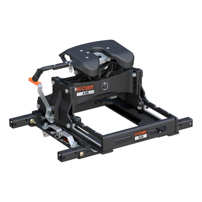 CURT 25K, A25 Sliding 5th Wheel Hitch, 25K, Select Chevy, Ford, GMC Puck System