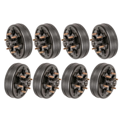 Lippert (8-Pack) 4400 lbs 10" Brake Hub, 6 on 5.5"; 1/2" Stud - 4,400 - Heavy-Duty Trailer Component LIPKITD0190
