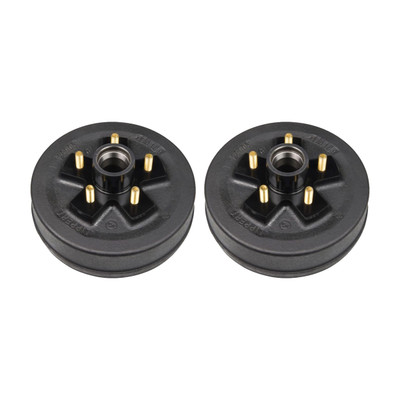 Lippert (2-Pack) 3500 lbs 10" Trailer Brake Hub Assembly - 3,500- 5 on 4-1/2", 1/2" Studs - Heavy-Duty Trailer Component LIPKITHJD14