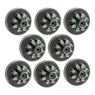 Lippert (8-Pack)  12" Threaded Hybrid Trailer Brake Hub - 8K, 8 on 6-1/2", 9/16" Studs, Oil - Heavy-Duty Trailer Component LIPKITGAB94