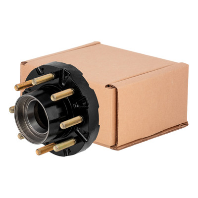 Lippert Threaded Trailer Idler Hub - 10K-lb. 8 on 6-1/2", 16-17-1/2" Wheels, 5/8" Studs 2024029119