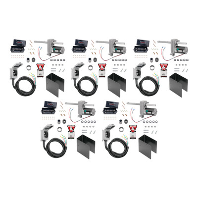 BULLDOG (5-Pack) Electric Powered Kit, Only compatible with single-speed square Bulldog jacks - 12K