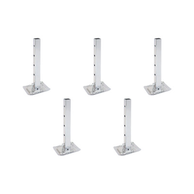BULLDOG (5-Pack) Trailer Jack Accessory, 8K Dropleg & Pin