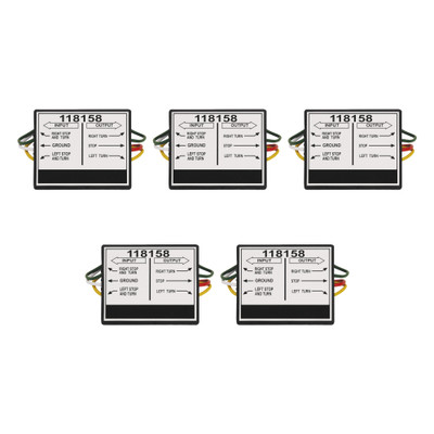 Tekonsha (5-Pack) Taillight Converter for Connecting Tow Vehicles w/2 Wire Systems to Towed Vehicles w/3 Wire Systems