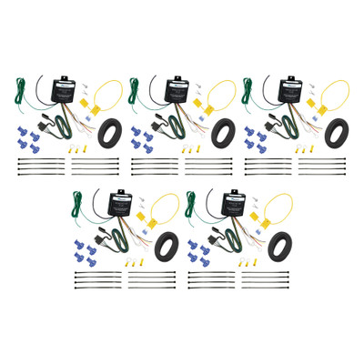 Tekonsha (5-Pack) ModuLite® HD Plus Protector w/Integrated Circuit & Overload Protection Trailer Light Power Module & Installation Kit