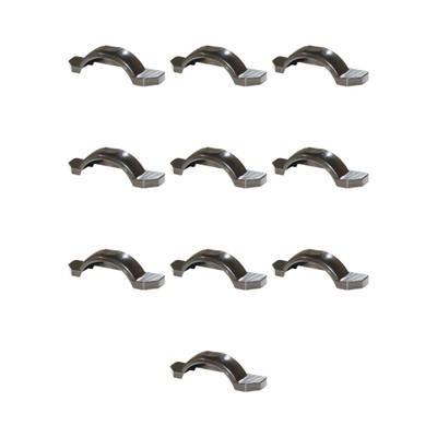 Fulton (10-Pack) Trailer Fender, 12 Inch Tire Size, Black