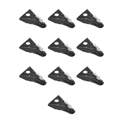 Fulton (10-Pack) A-Frame Coupler, 2 Inch Diameter, Round Jack Hole, Weld-On, 5,000 lbs. Capacity, Black