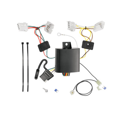 Tekonsha T-One  T-Connector Harness, 4-Way Flat, w/Circuit Protected ModuLite  HD Module TK118653