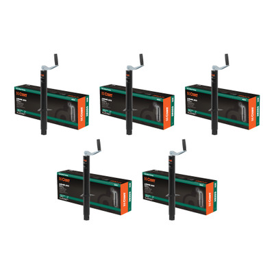 CURT (5-Pack) A-Frame Jack with Top Handle (2,000 lbs, 15" Travel, Packaged)