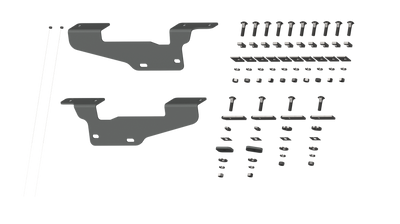 2015-2023 Ford F150 - Excludes Lightning, Raptor & 2019-2020 F150 Limited B&W Custom Installation Brackets For Universal Mounting Rails For Some Ford Trucks RVR2405