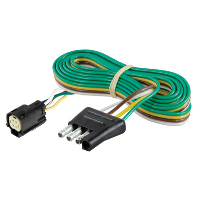 CURT Custom Wiring, 4-Way Flat Output, Select Ford Escape, OEM Tow Package Required 56503