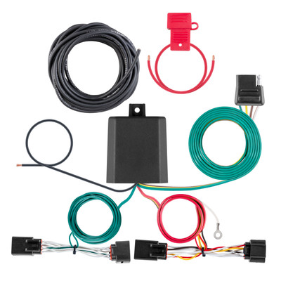 CURT Custom Wiring Harness, 4-Way Flat Output, Select Hyundai Kona 56535