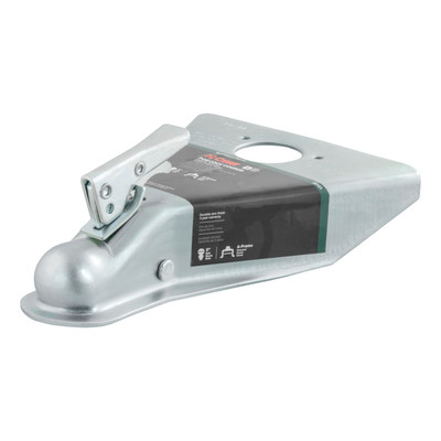 CURT 5,000 lbs 2" A-Frame Coupler with Posi-Lock Zinc Trailer Hitch Coupler