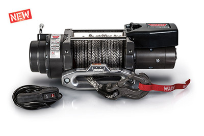 WARN 97740 Heavyweight Series 16.5TI-S 12V Synthetic Winch
