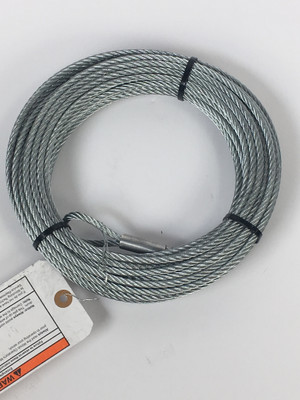 Warn 100972 Winch Cable 7/32 x 50 Galvanized Wire Rope