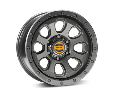 Warn 104486 Moonvault Off-Road Wheel 17x8.5 Gunmetal 6x139.7 Bolt Pattern