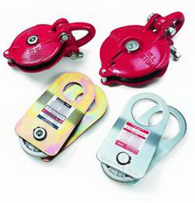 Warn 63490 Snatch Block 16.5T Heavy Duty Steel Double Pull Power