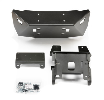 Warn 106750 Winch Bumper Steel Black Powder Coated