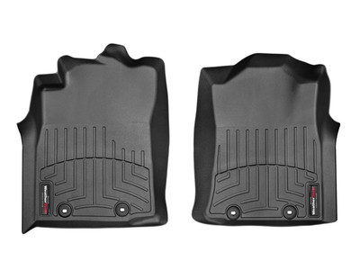 WeatherTech FloorLinerTM DigitalFit; Black; Front 446551