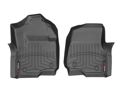 WeatherTech FloorLinerTM DigitalFit; Black; Front 4410121