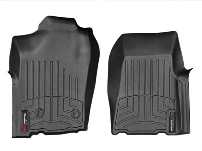 WeatherTech FloorLinerTM DigitalFit; Black; Front 445681