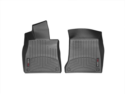 WeatherTech FloorLinerTM DigitalFit; Black; Front 445711