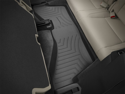 WeatherTech FloorLinerTM DigitalFit; Black; Third Row 445763