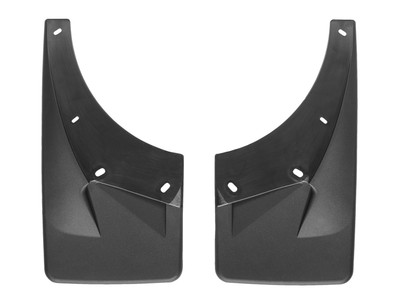 WeatherTech MudFlap No-Drill DigitalFit; Black 110008
