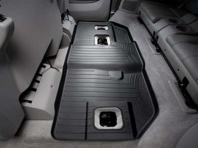 WeatherTech FloorLinerTM DigitalFit; Black; Third Row 440668