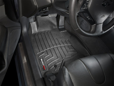 WeatherTech FloorLinerTM DigitalFit; Black; Front 443501