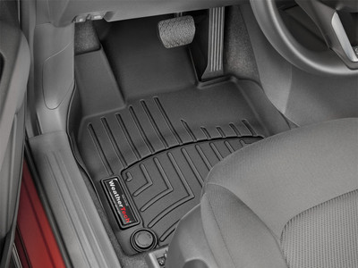 WeatherTech FloorLinerTM DigitalFit; Black; Front 4411871