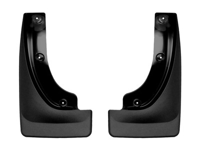 WeatherTech MudFlap No-Drill DigitalFit; Black 120141