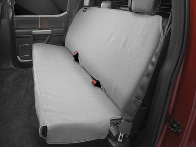 WeatherTech Seat Protector; Gray; Bench Seat Width 56 in.; Depth 20 in.; Back Height 18 in. DE2010GY