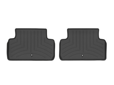 WeatherTech FloorLinerTM DigitalFit; Black; Rear; 2 Pieces 4414792
