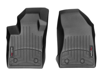 WeatherTech FloorLinerTM DigitalFit; Black; Front 4412051