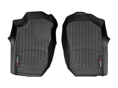 WeatherTech FloorLinerTM DigitalFit; Black; Front 4412121