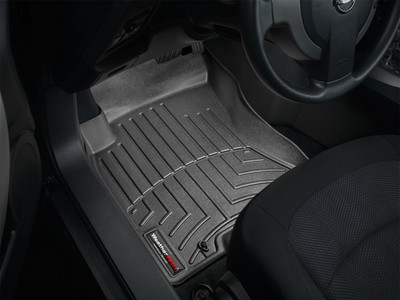 WeatherTech FloorLinerTM DigitalFit; Black; Front 441351