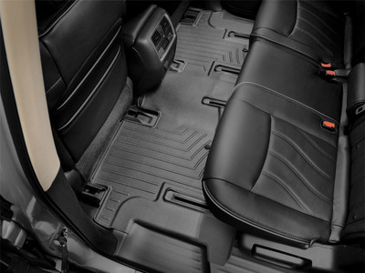WeatherTech FloorLinerTM DigitalFit; Black; Rear 444452